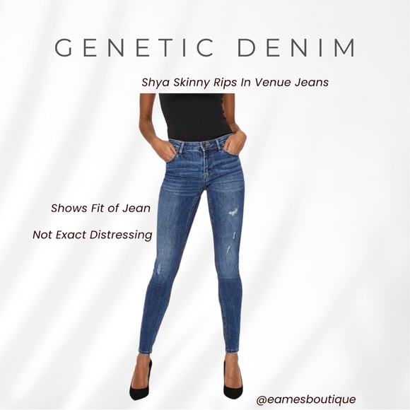Genetic Denim Shya Skinny Premium Designer Jean- 6 - Picture 4 of 4